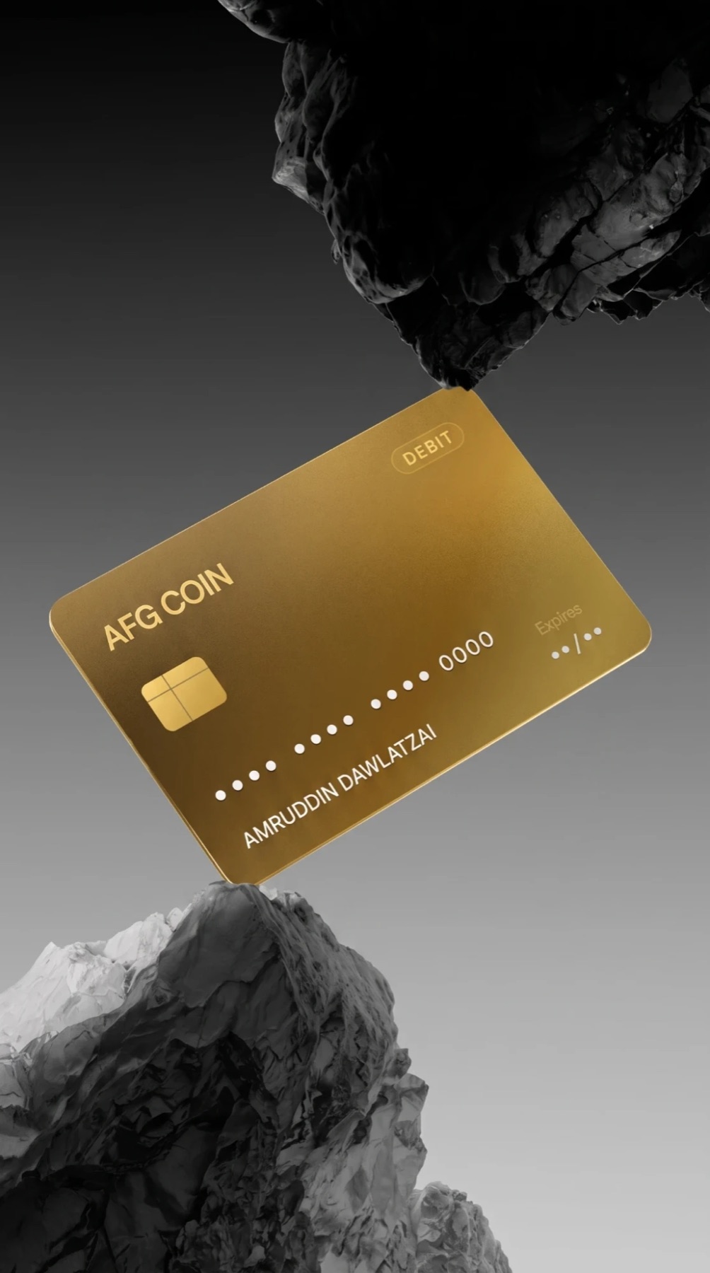 AFGCoin, brand & production by Upform.work