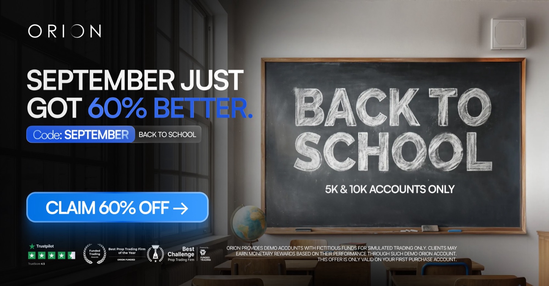 Orion Back to School, campaign by Upform.work