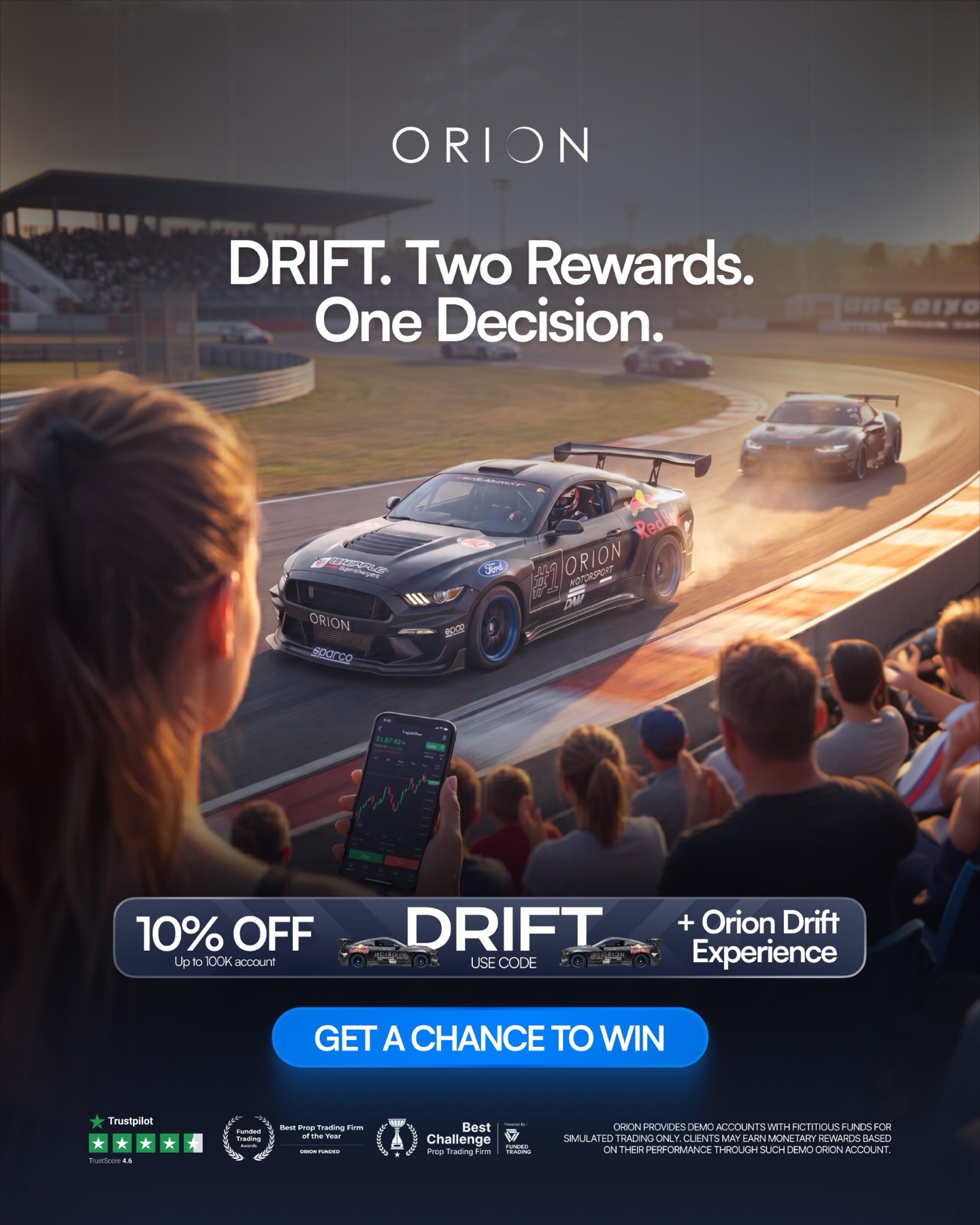 Orion Drift, campaign by Upform.work